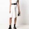 Alexander McQueen ruffle-detail belted dress