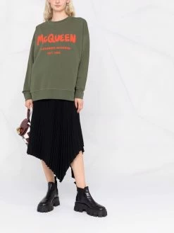 Alexander McQueen logo-printed sweatshirt