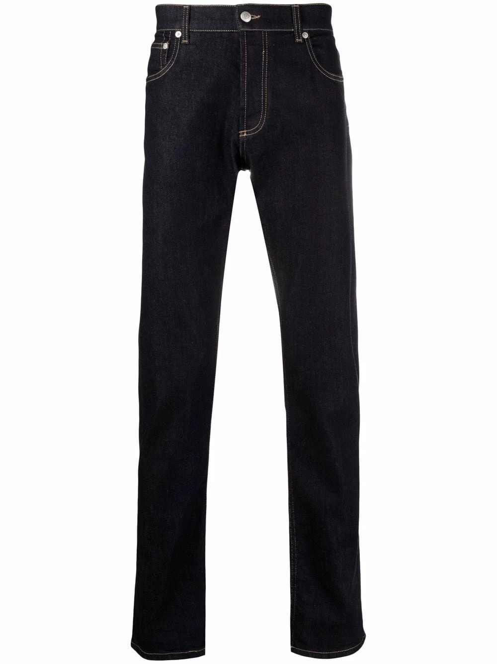 Alexander McQueen Slim fit denim jeans 1 Alexander McQueen slim-fit denim jeans