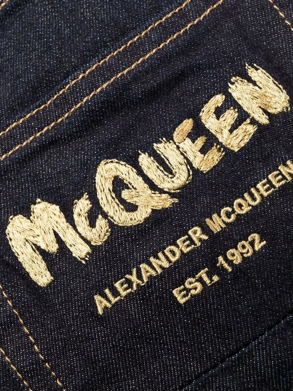 Alexander McQueen Slim fit denim jeans 6 Alexander McQueen slim-fit denim jeans