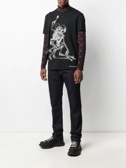 Alexander McQueen slim-fit denim jeans
