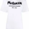 Alexander McQueen logo graffiti T-shirt