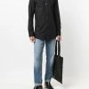 Alexander McQueen Logo patch long sleeve shirt 6 Alexander McQueen logo-patch long-sleeve shirt