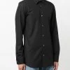Alexander McQueen Logo patch long sleeve shirt 7 Alexander McQueen logo-patch long-sleeve shirt