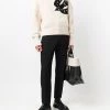 Alexander McQueen Intarsia pattern jumper 6 Alexander McQueen intarsia-pattern jumper