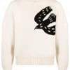 Alexander McQueen intarsia-pattern jumper