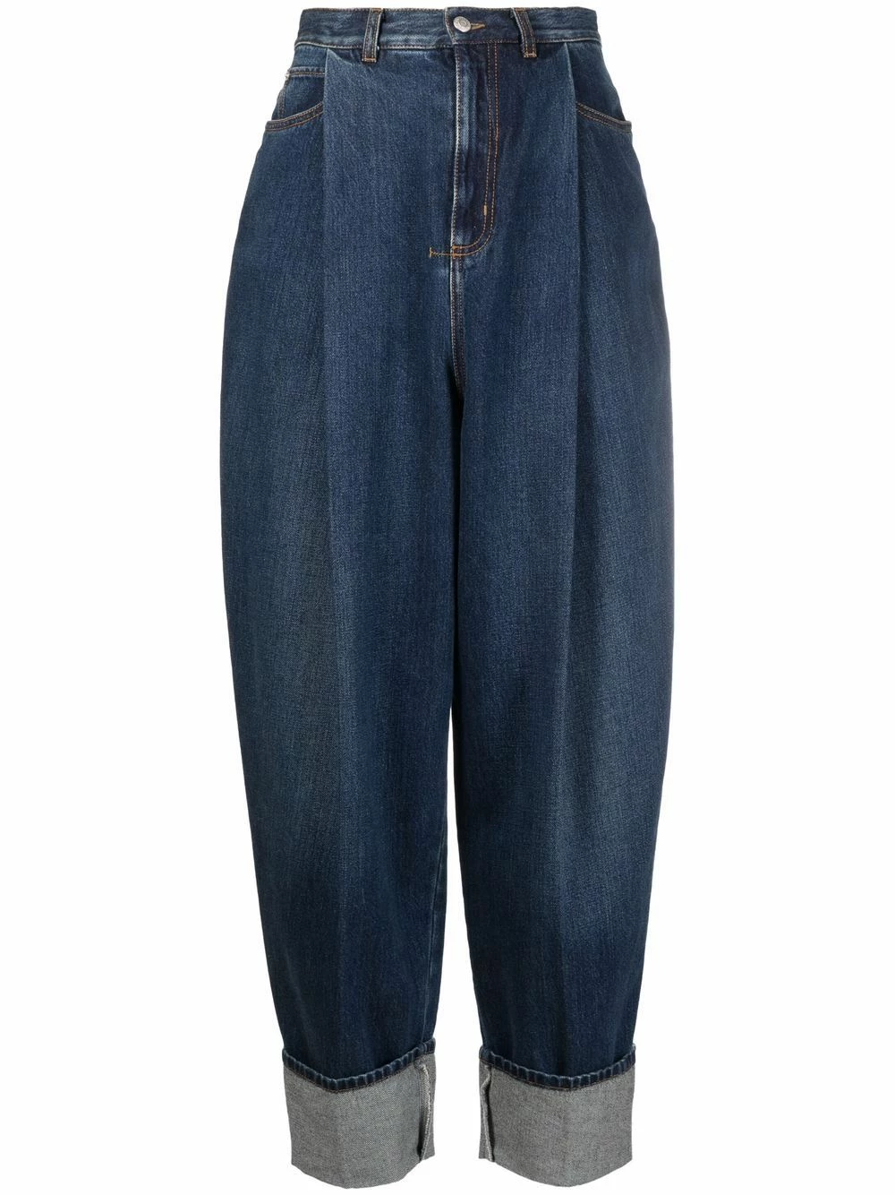 Alexander McQueen High rise tapered jeans 1 Alexander McQueen high-rise tapered jeans