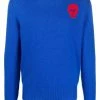 Alexander McQueen crochet-skull jumper