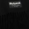 Alexander McQueen fringed wool scarf
