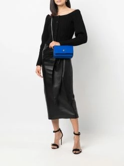 Alexander McQueen cable-knit boat-neck cardigan