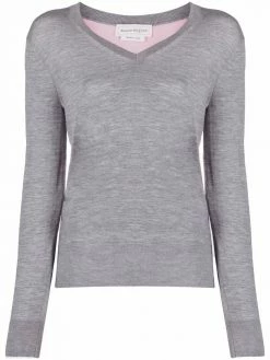 Alexander McQueen cashmere V-neck jumper