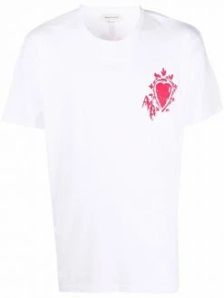 Alexander McQueen graphic-print short-sleeve T-shirt