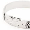 Alexander McQueen logo-etched bangle