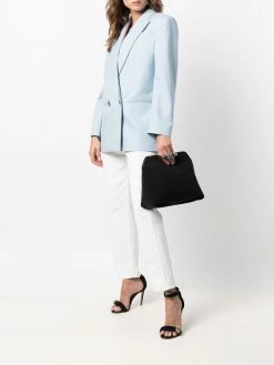 Alexander McQueen Four-Ring handle clutch bag