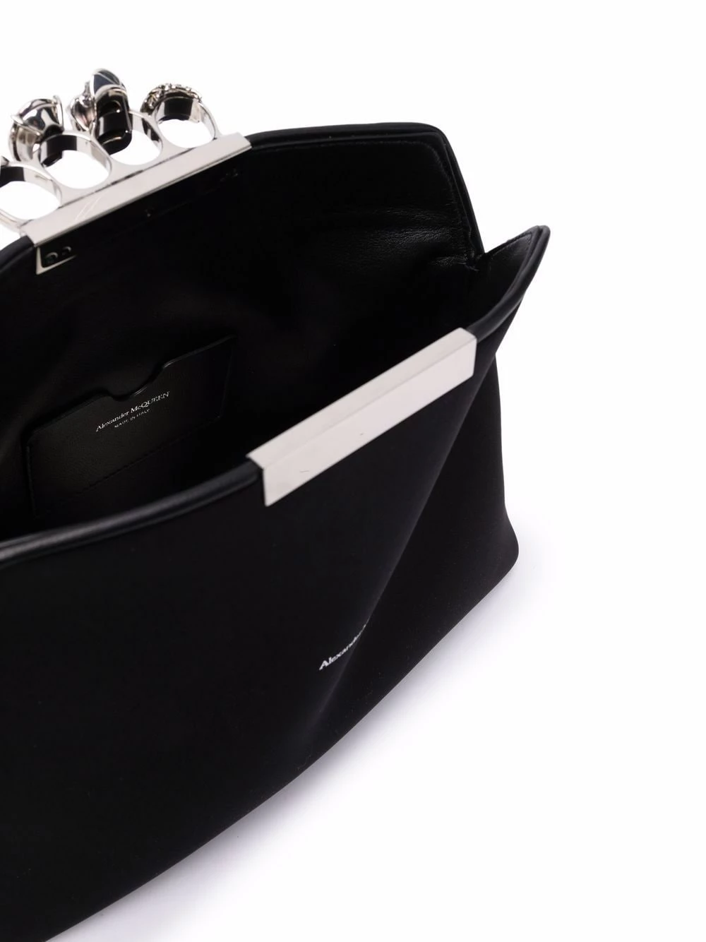 Alexander McQueen Four Ring handle clutch bag 5 Alexander McQueen Four-Ring handle clutch bag