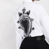 Alexander McQueen heart print shirt