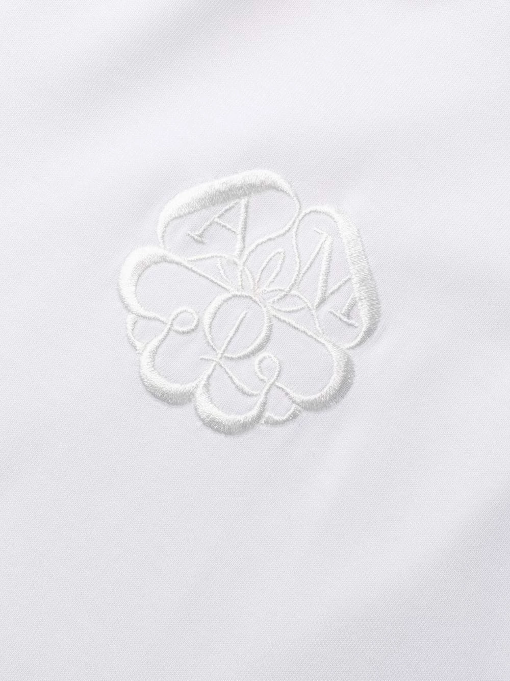 Alexander McQueen Embroidered motif short sleeve dress 7 Alexander McQueen embroidered-motif short-sleeve dress