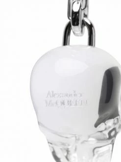 Alexander McQueen skull-embellished keychain