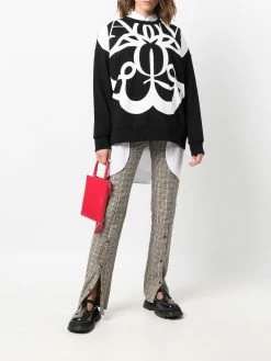 Alexander McQueen Exploded Seal logo-print sweatshirt