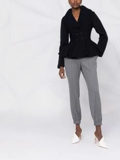 Alexander McQueen fitted double-breasted jacket