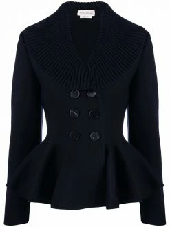 Alexander McQueen fitted double-breasted jacket