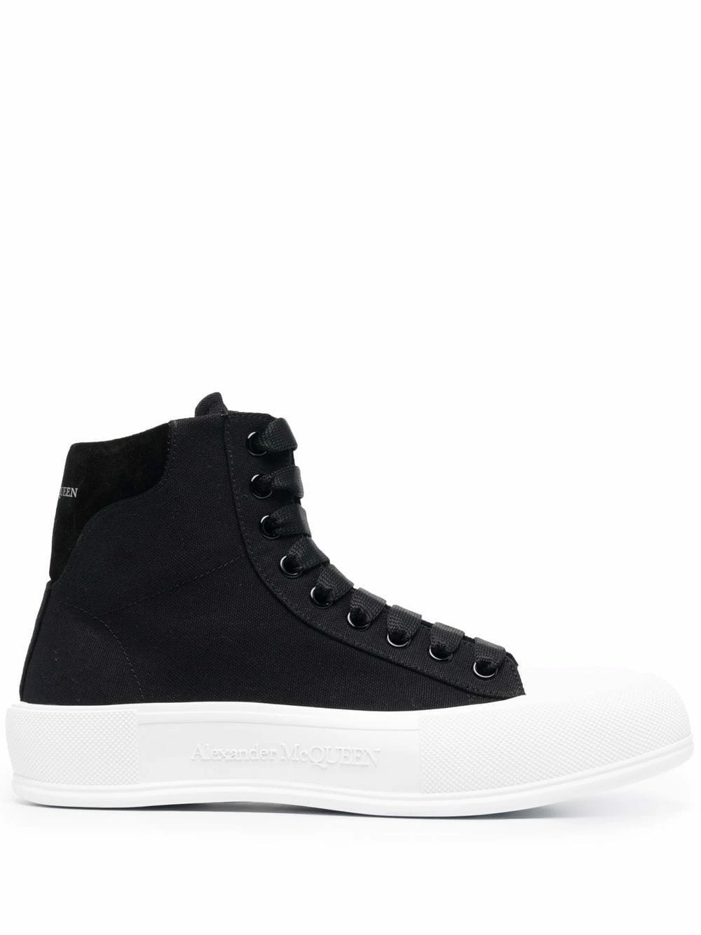 Alexander McQueen Chunky sole lace up sneakers 1 Alexander McQueen chunky-sole lace-up sneakers