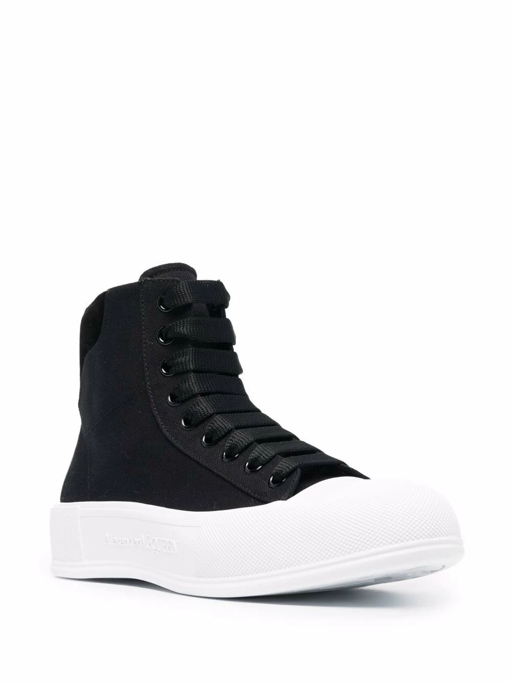 Alexander McQueen Chunky sole lace up sneakers 2 Alexander McQueen chunky-sole lace-up sneakers