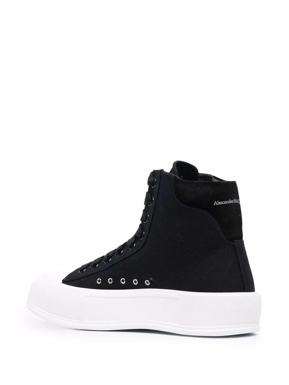 Alexander McQueen Chunky sole lace up sneakers 3 Alexander McQueen chunky-sole lace-up sneakers