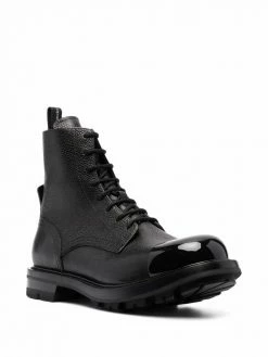Alexander McQueen Wander lace-up leather boots