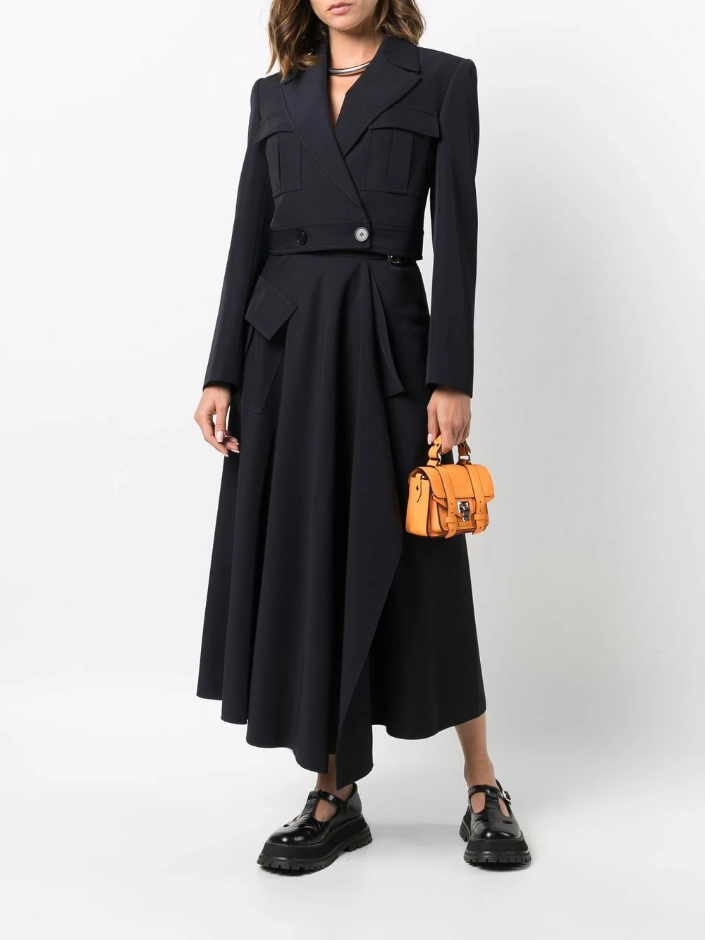 Alexander McQueen Belted waist skirt 2 Alexander McQueen belted waist skirt