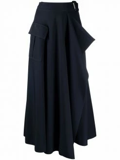 Alexander McQueen belted waist skirt