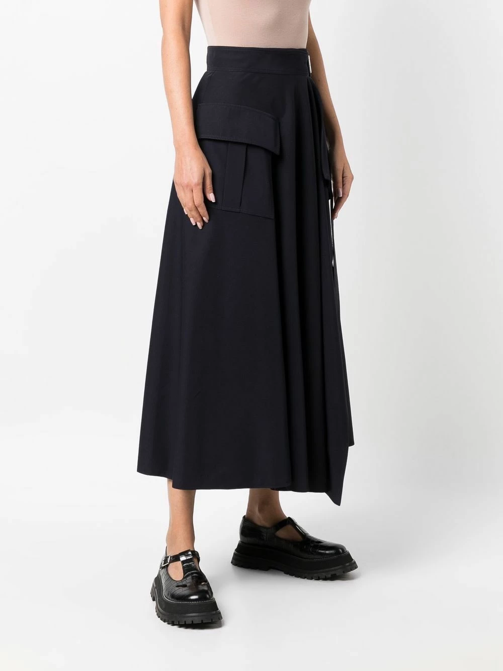 Alexander McQueen Belted waist skirt 3 Alexander McQueen belted waist skirt