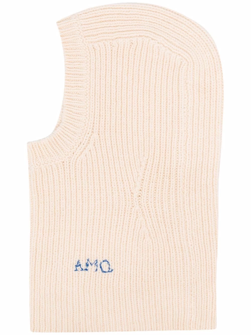 Alexander McQueen Logo snood cable knit hat 1 Alexander McQueen logo snood cable-knit hat