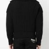 Alexander McQueen Ribbed knit zip up jacket 8 Alexander McQueen ribbed-knit zip-up jacket