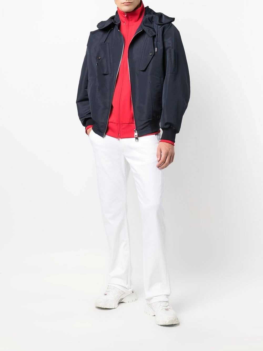 Alexander McQueen Hooded bomber jacket 2 Alexander McQueen hooded bomber jacket