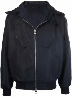 Alexander McQueen hooded bomber jacket