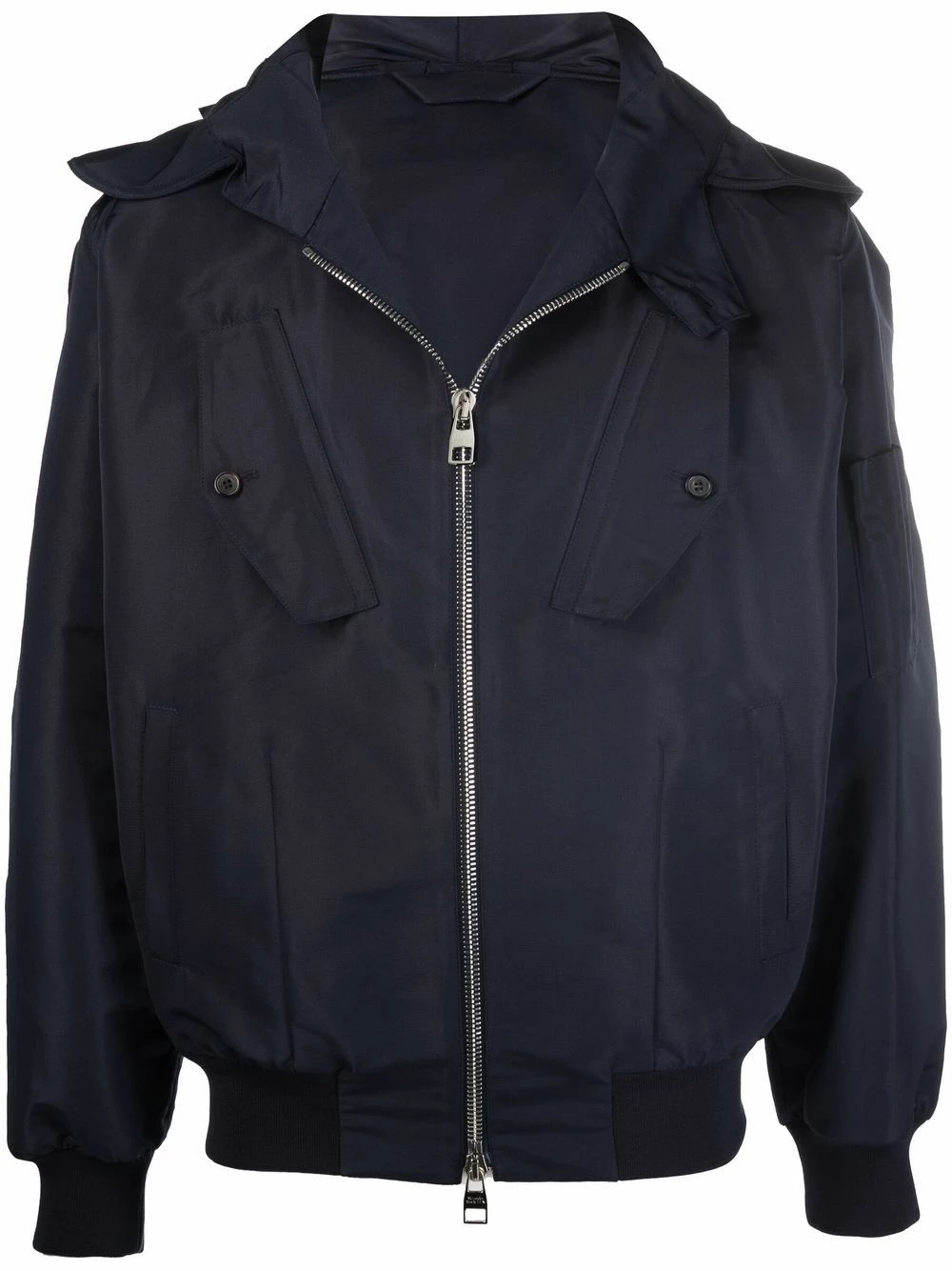 Alexander McQueen Hooded bomber jacket 1 Alexander McQueen hooded bomber jacket