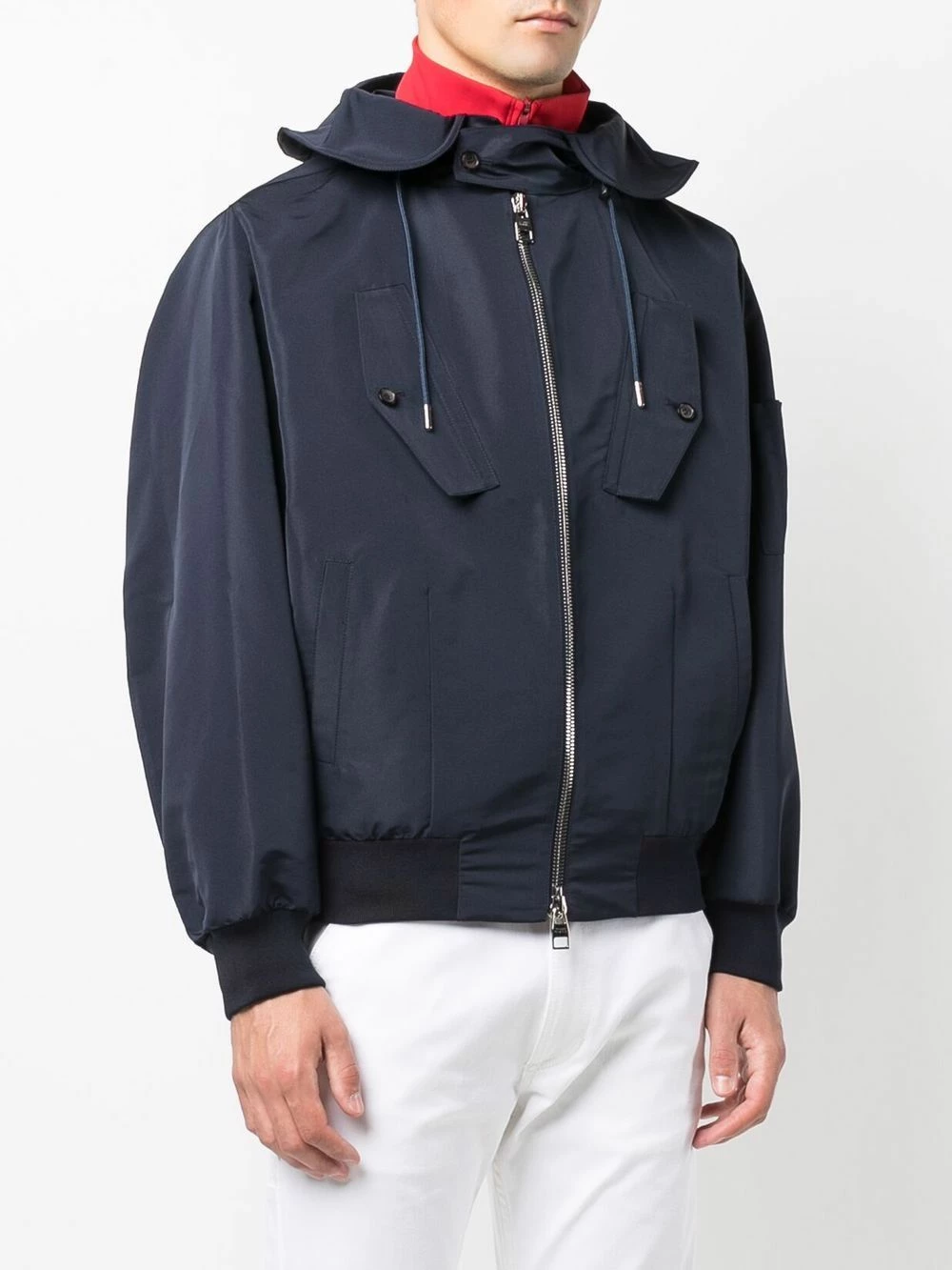 Alexander McQueen Hooded bomber jacket 3 Alexander McQueen hooded bomber jacket