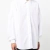 Alexander McQueen dropped shoulder poplin shirt