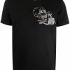Alexander McQueen skull logo-embroidered short-sleeve T-shirt