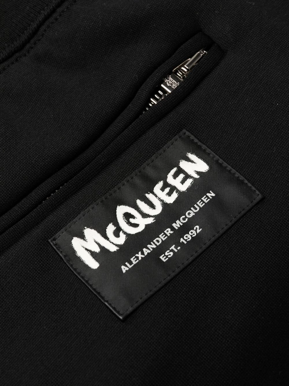 Alexander McQueen Tapered logo patch track pants 7 Alexander McQueen tapered logo-patch track pants