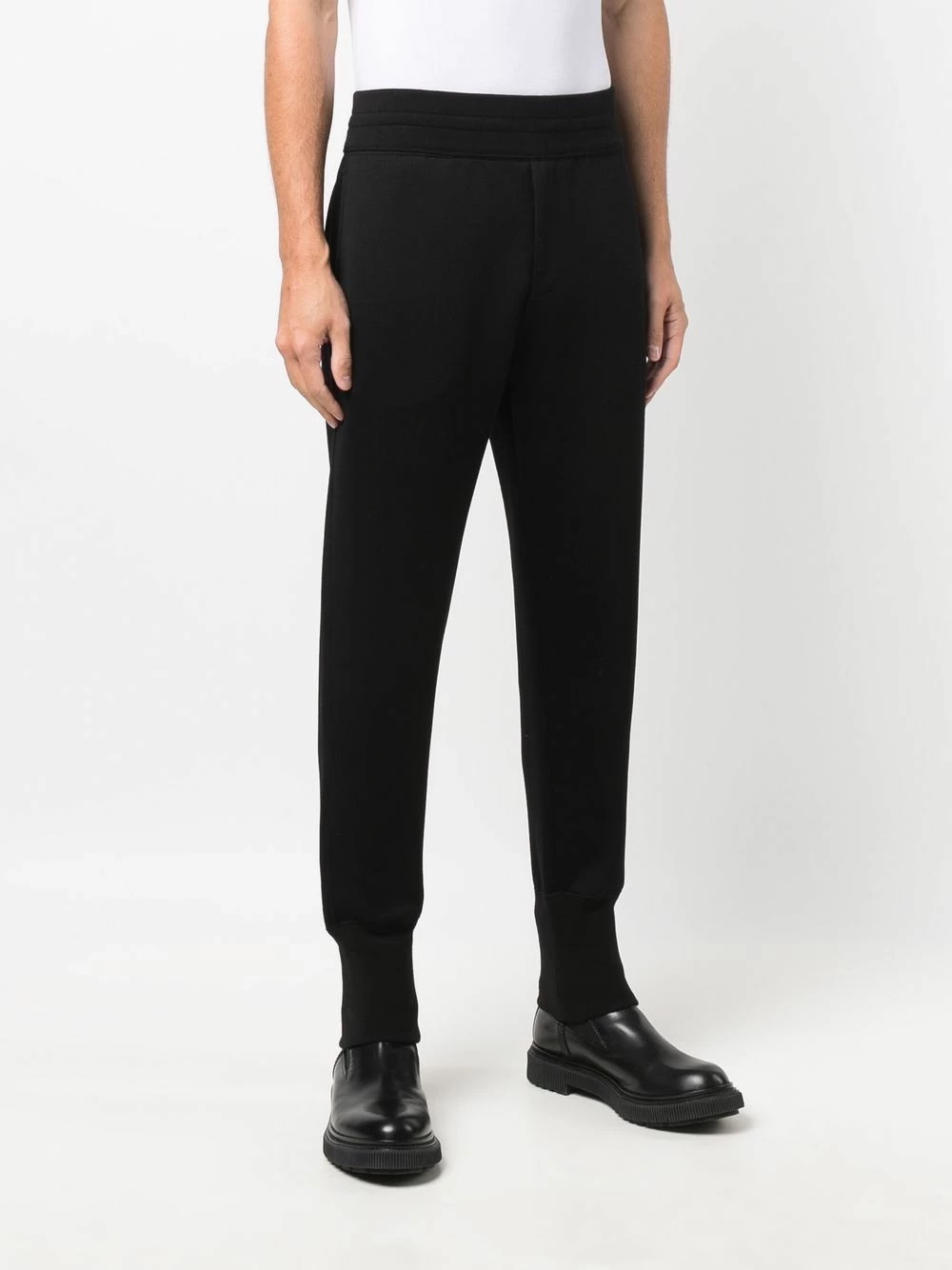 Alexander McQueen Tapered logo patch track pants 3 Alexander McQueen tapered logo-patch track pants