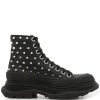 Alexander McQueen stud-embellished high-top sneakers