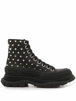 Alexander McQueen stud-embellished high-top sneakers