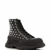 Alexander McQueen stud-embellished high-top sneakers