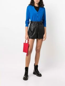 Alexander McQueen embroidered-logo cardigan