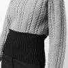 Alexander McQueen cable-knit jumper