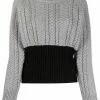 Alexander McQueen cable-knit jumper