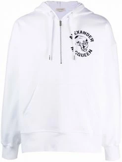 Alexander McQueen skull-print hoodie