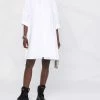 Alexander McQueen flared band-collar dress